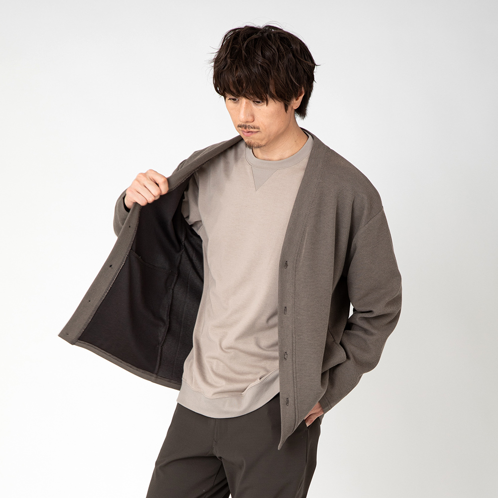 鹿の子カーディガン