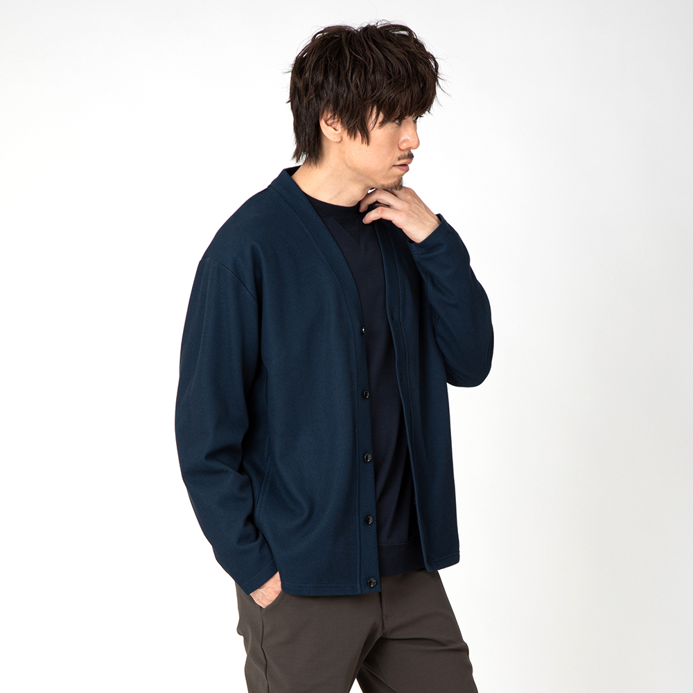 鹿の子カーディガン