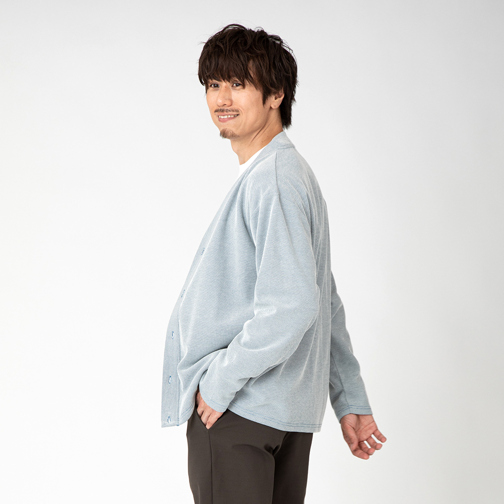 鹿の子カーディガン