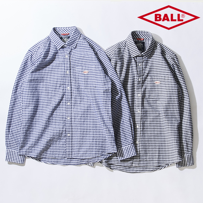 ギンガムチェックシャツ