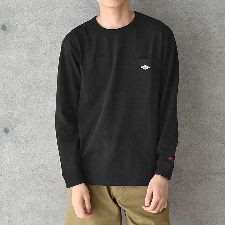 バインダーネック ソフトタッチ長袖Tシャツ｜BALL