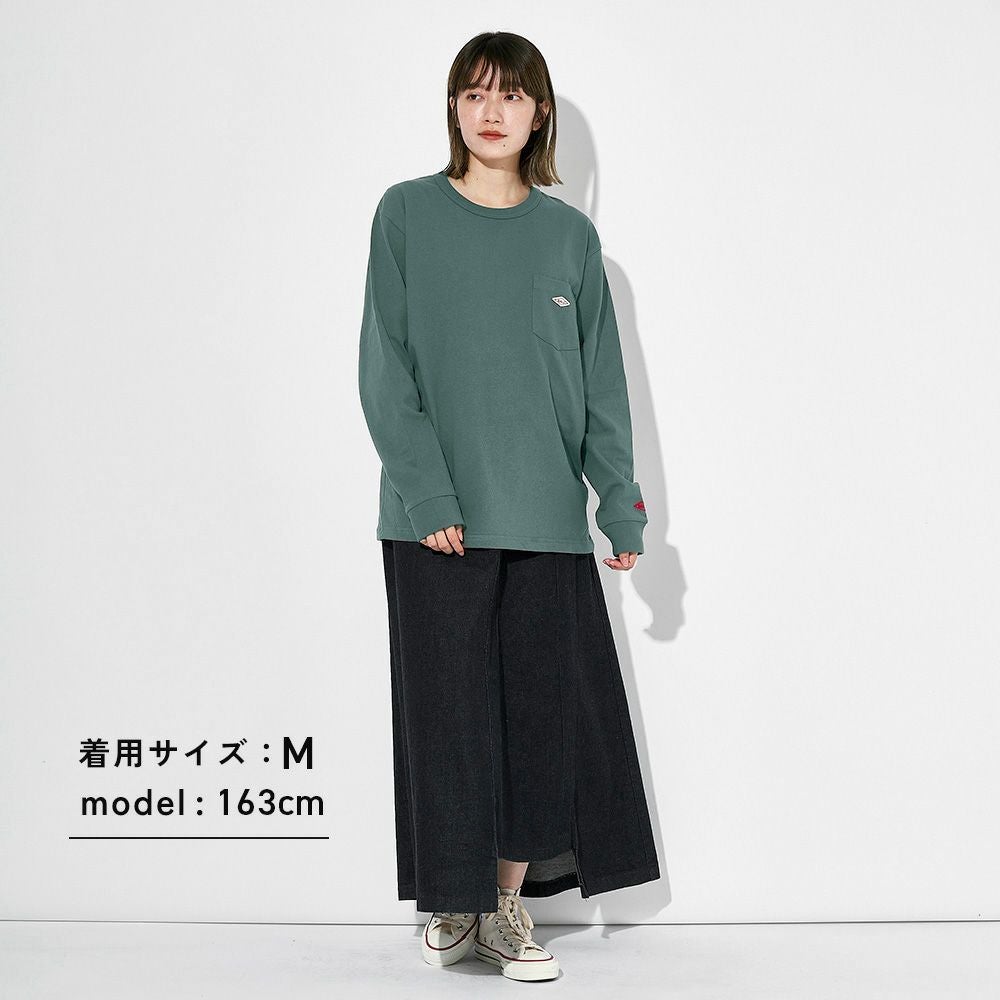 バインダーネック ソフトタッチ長袖Tシャツ｜BALL