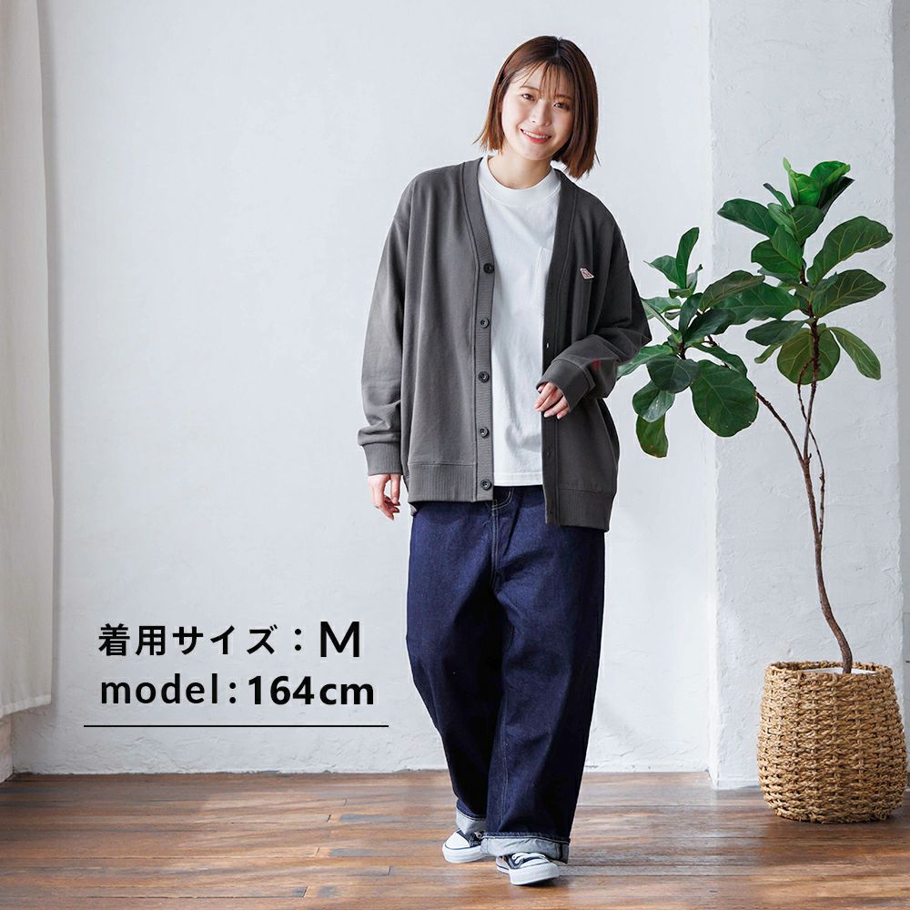 OE裏毛 ワッペン付きカーディガン | カーディガン