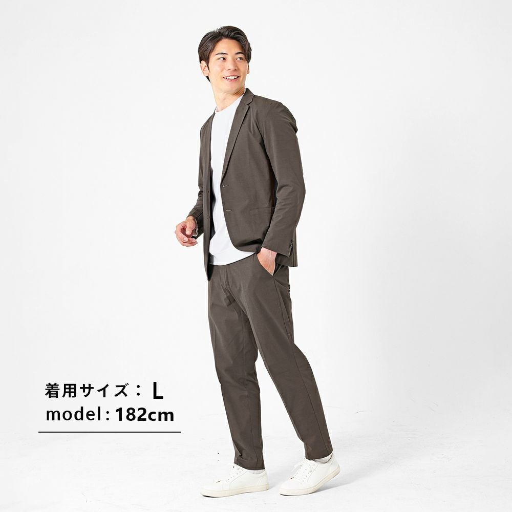 ON/OFF兼用 冷感ストレッチ 大人のイージースラックス | スラックス