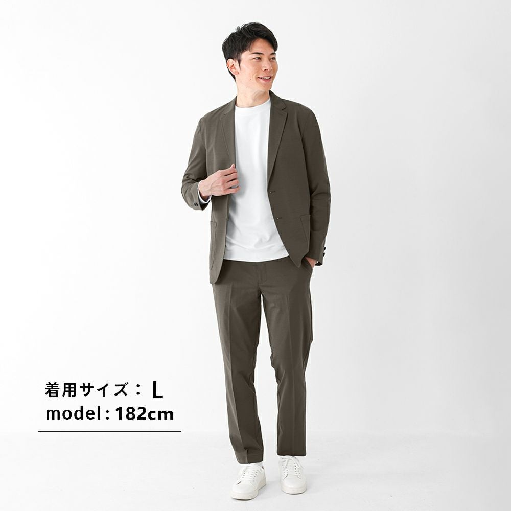 ON/OFF兼用 冷感ストレッチ 大人のイージースラックス | スラックス