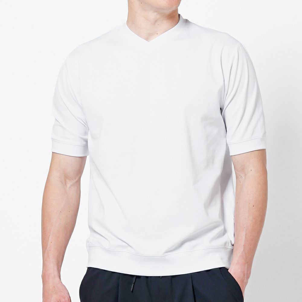 クールな大人のアイスTシャツ Vネック | 半袖